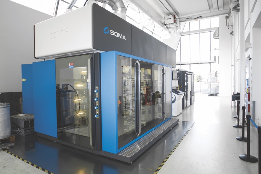 K 2019 was the platform for the formal launch of the next-generation SOMA OPTIMA press.